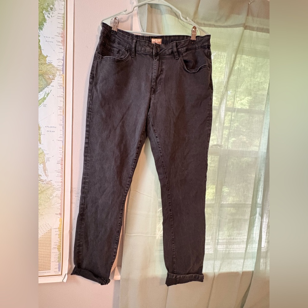 Weatherproof Men's Gray Straight Jeans 36